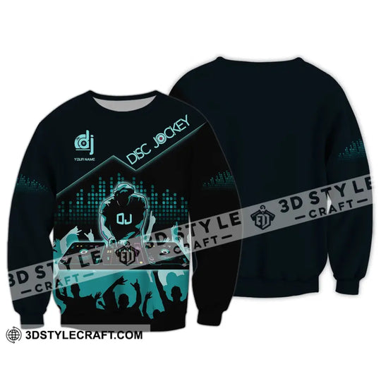Unisex Shirt, Custom Name Disc Jockey T-Shirt, DJ Shirt, Gift For DJ style option 4