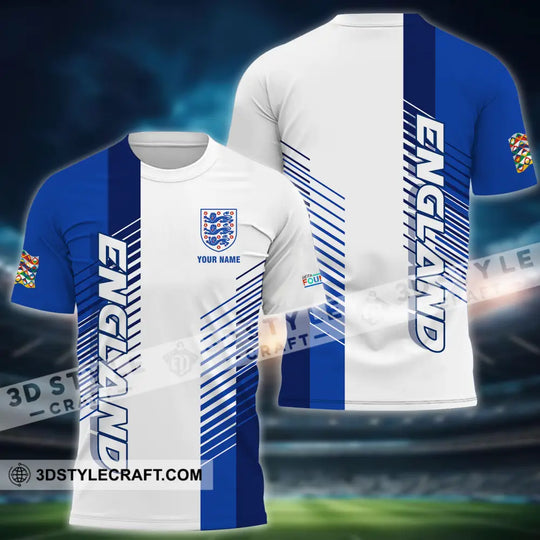 Unisex Shirt - Custom Name England Euro 2024 Shirt style option 2