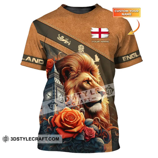 Unisex Shirt, Custom Name England Shirt, England Love Polo Long Sleeve Shirt, English Shirt style option 1