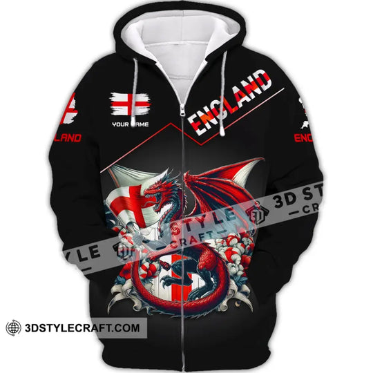Unisex Shirt, Custom Name England Shirt, England Polo Long Sleeve, Shirt for English style option 4