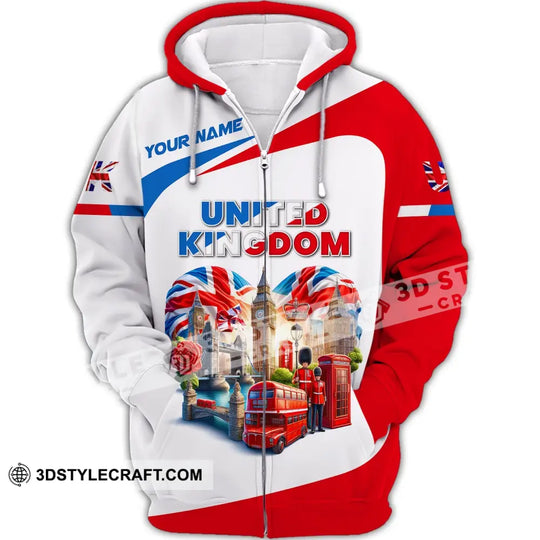 Unisex Shirt, Custom Name England Shirt, United Kingdom Polo Long Sleeve, English Shirt style option 4