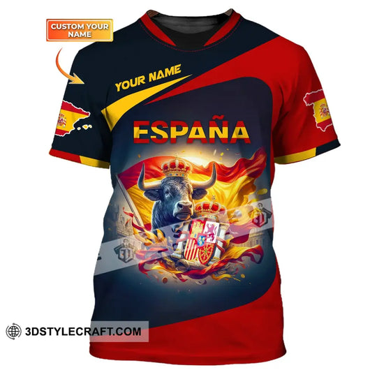 Unisex Shirt, Custom Name España Shirt, España Polo Shirt, Spanish Love Shirts style option 1