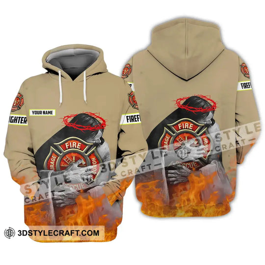 Unisex Shirt - Custom Name Fire Honor Shirt style option 3
