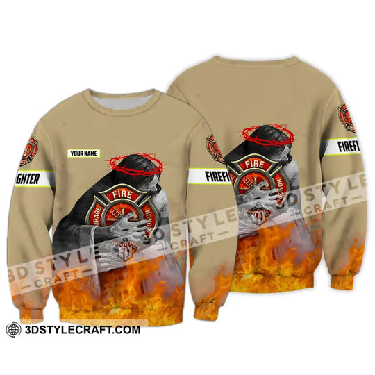 Unisex Shirt - Custom Name Fire Honor Shirt style option 4