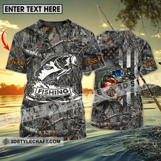 Unisex Shirt - Custom Name Fish Worker Shirt, Hook Fishing Bass Fishing style option 1
