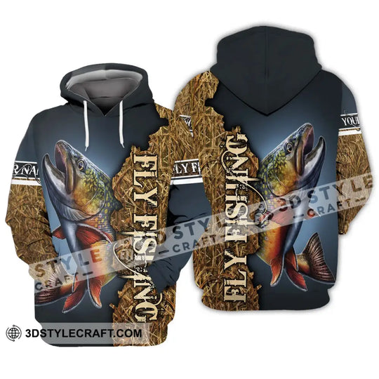 Unisex Shirt - Custom Name Fishing Shirt, Fly Fishing style option 3