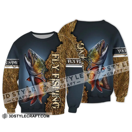 Unisex Shirt - Custom Name Fishing Shirt, Fly Fishing style option 4
