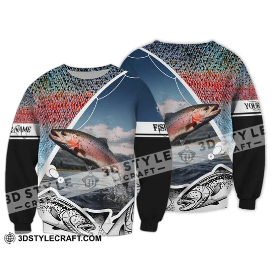 Unisex Shirt - Custom Name Fishing Shirt style option 4