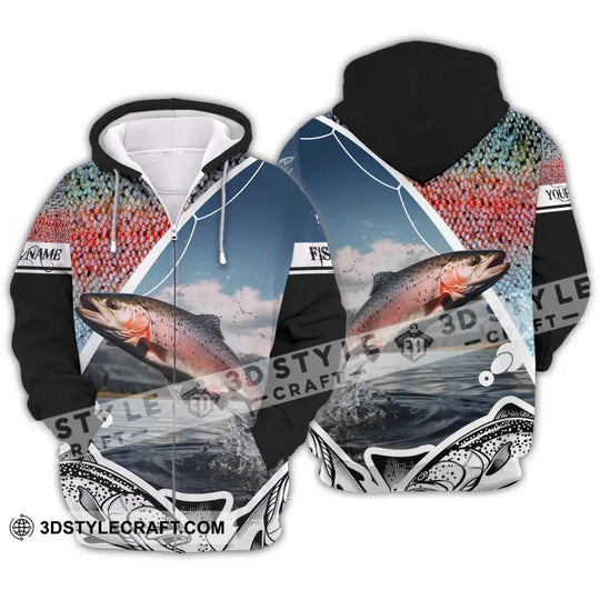 Unisex Shirt - Custom Name Fishing Shirt style option 2