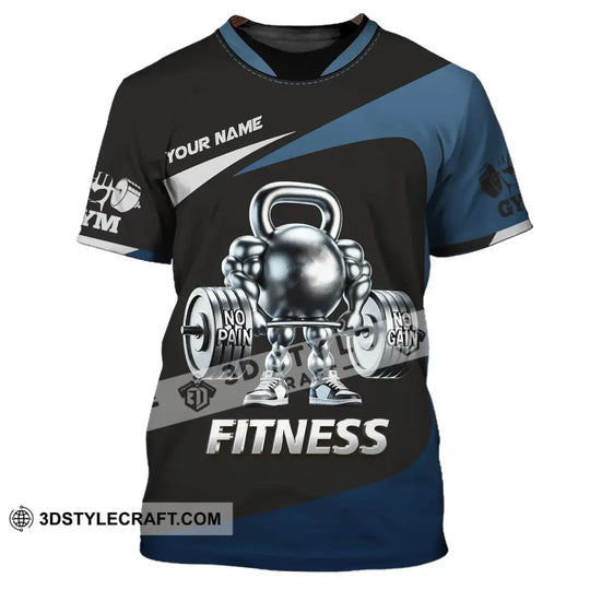 Unisex Shirt, Custom Name Fitness Shirt, Work Out Long Sleeve, Gym Shirt style option 2