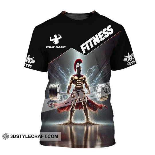 Unisex Shirt, Custom Name Fitness Shirt, Work Out Long Sleeve, Gym Shirt style option 2