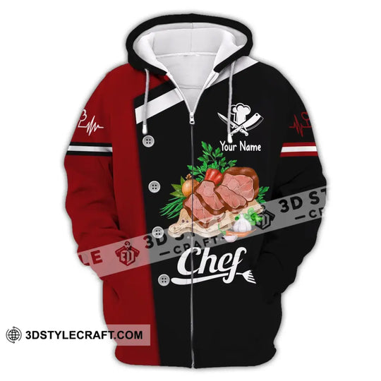 Unisex Shirt, Custom Name Shirt for Chef, Chef Hoodie Shirt, Chef Apparel style option 3