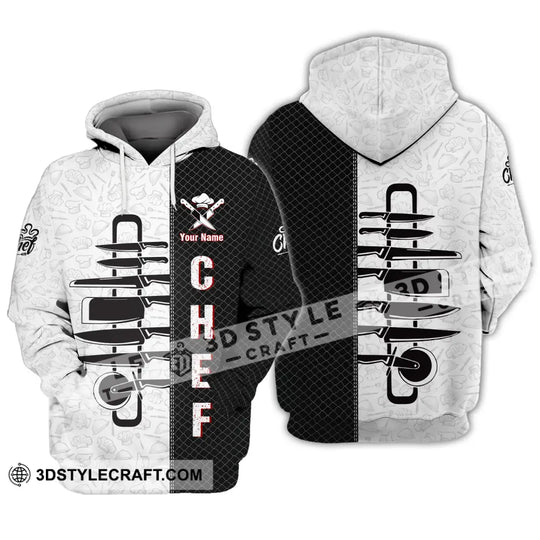 Unisex Shirt - Custom Name Shirt For Chef style option 4