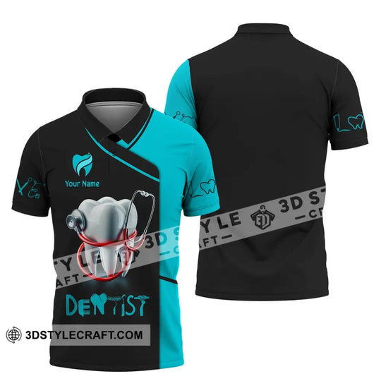 Unisex Shirt - Custom Name Shirt For Dentist style option 3