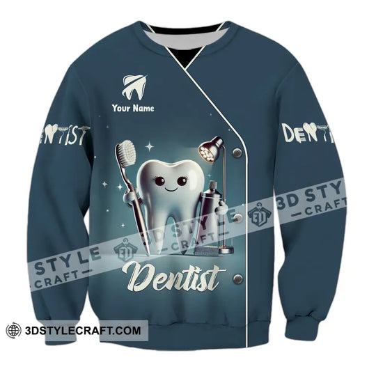 Unisex Shirt - Custom Name Shirt For Dentist, Tooth style option 4