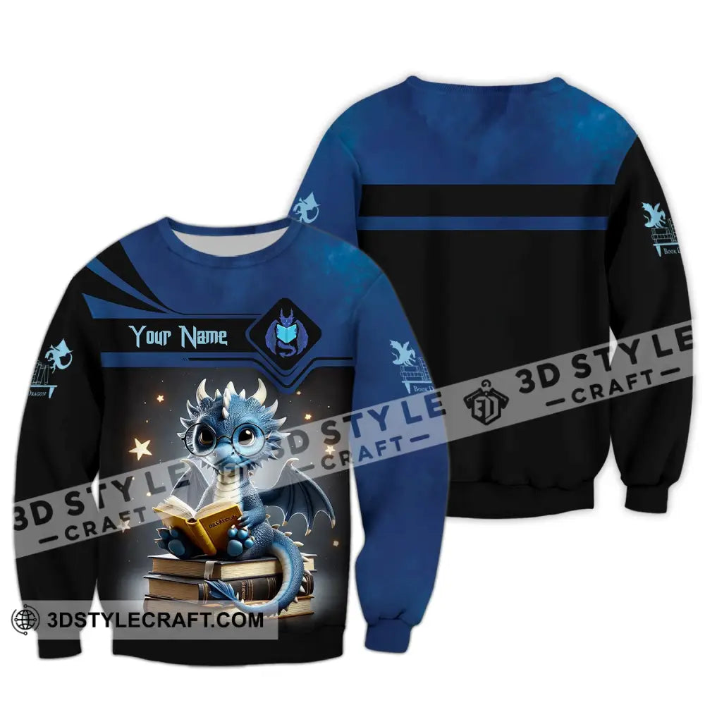 Unisex Shirt Custom Name For Dragon Lover T-Shirt Hoodie Long Sleeve / S T-Shirt