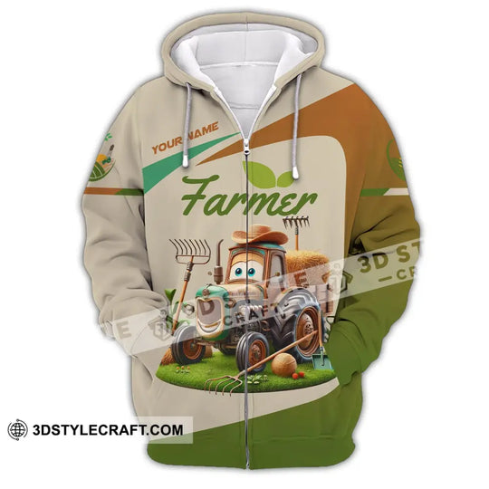Unisex Shirt, Custom Name Shirt for Farmer, Farmer T-Shirt Hoodie Long Sleeve Shirt style option 3