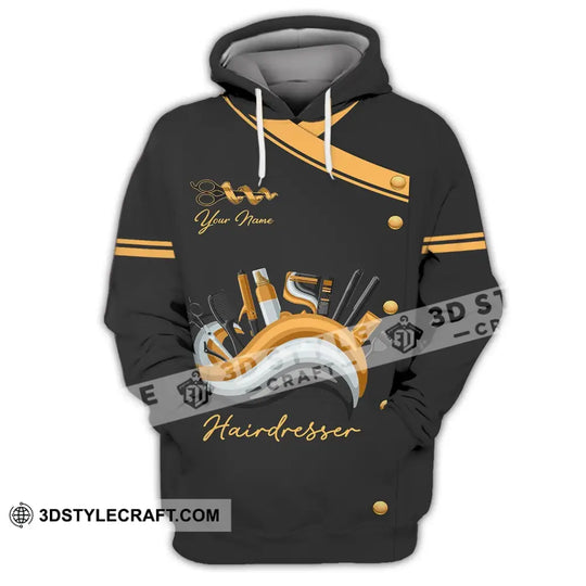 Unisex Shirt - Custom Name Shirt - Shirt For Hairdresser style option 3