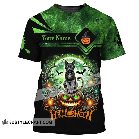 Unisex Shirt, Custom Name Shirt for Halloween, Halloween Polo Long Sleeve, Halloween Gift style option 2
