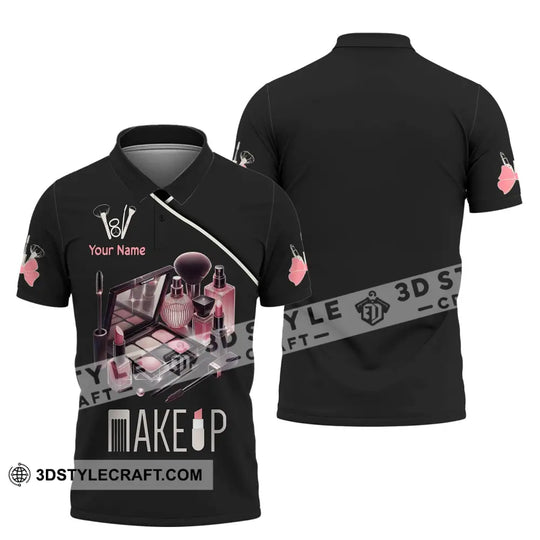 Unisex Shirt - Custom Name Shirt For Makeup Lover style option 3