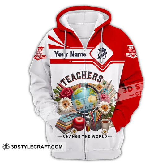 Unisex Shirt, Custom Name Shirt for Teacher, Teacher Polo Long Sleeve, Back To School Gift style option 3