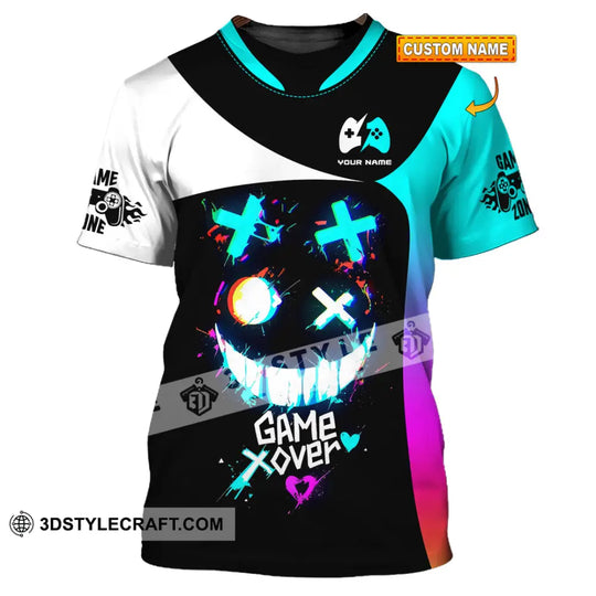 Unisex Shirt, Custom Name Gamer Shirt, Gamer Gift style option 1