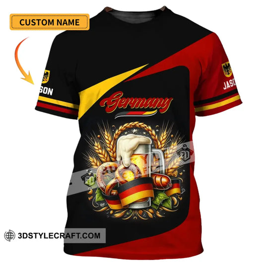 Unisex Shirt - Custom Name Shirt - Germany Beers Shirt style option 1