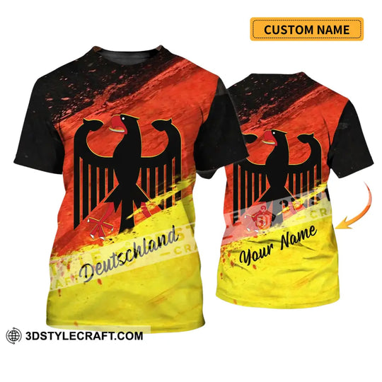 Unisex Shirt - Custom Name Shirt - Germany Bundesrepublik Deutschland Shirt style option 1