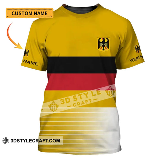 Unisex Shirt - Custom Name Shirt - Germany New Release Shirt style option 1