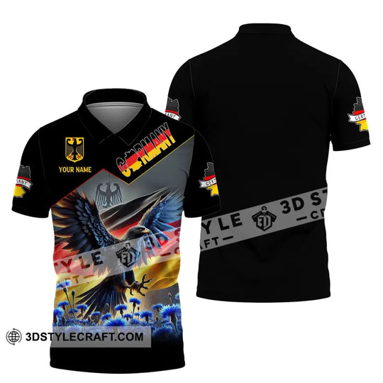 Unisex Shirt, Custom Name Germany Shirt, Germany Polo Long Sleeve, Germany Gift style option 4