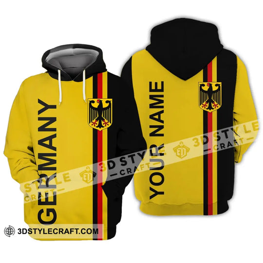 Unisex Shirt - Custom Name Shirt - Germany Straight All Over Style Name Shirt style option 3