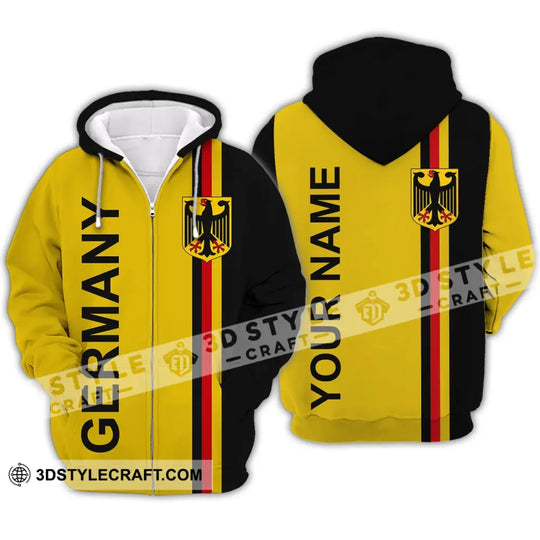 Unisex Shirt - Custom Name Shirt - Germany Straight All Over Style Name Shirt style option 4