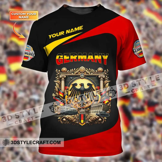 Unisex Shirt, Custom Name Germany T-Shirt, German Shirt, German Love Gift style option 2