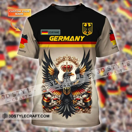 Unisex Shirt, Custom Name Germany T-Shirt, German Polo Shirt, German Love Gift style option 2