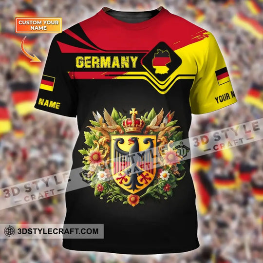 Unisex Shirt, Custom Name Germany T-Shirt, German Shirt, German Pride Gift style option 2