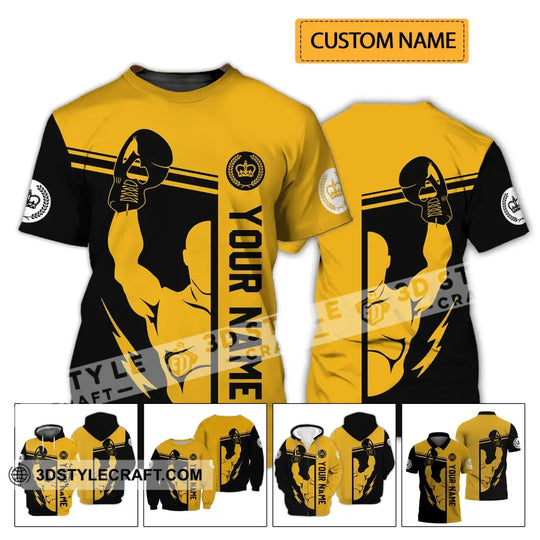 Unisex Shirt - Custom Name Shirt - Gift For Boxing Lover, Logo Name Shirt style option 2