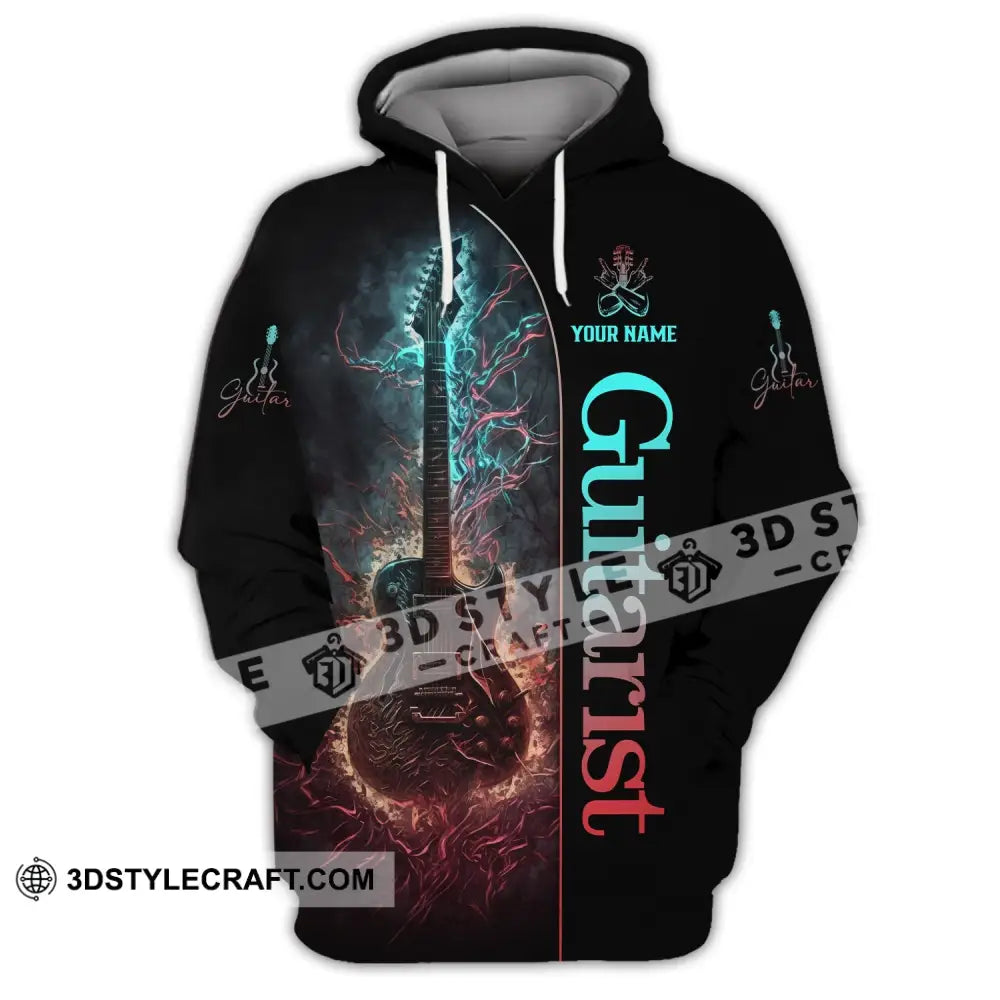 Unisex Shirt Custom Name Guitarist Guitar Lover Gift Hoodie / S T-Shirt