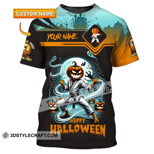 Unisex Shirt, Custom Name Halloween Shirt, Halloween Polo Long Sleeve Shirt, Halloween Gift style option 1