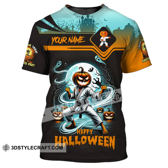 Unisex Shirt, Custom Name Halloween Shirt, Halloween Polo Long Sleeve Shirt, Halloween Gift style option 2