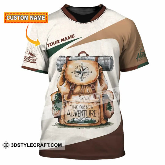 Unisex Shirt, Custom Name Hiking Shirt, Hiking Polo Long Sleeve Shirt style option 1