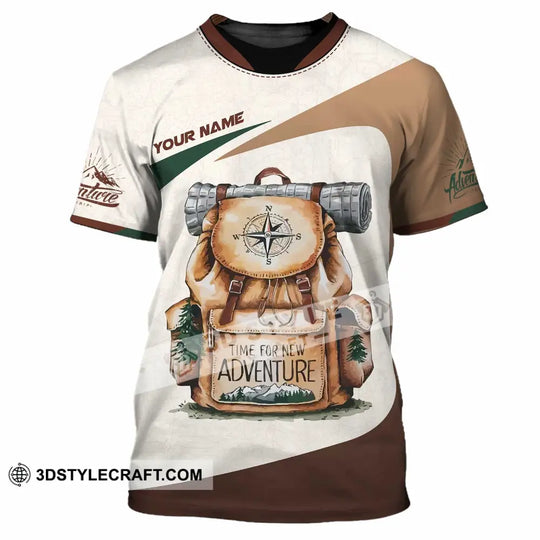 Unisex Shirt, Custom Name Hiking Shirt, Hiking Polo Long Sleeve Shirt style option 2