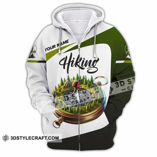 Unisex Shirt, Custom Name Hiking Shirt, Hiking Polo Long Sleeve Shirt style option 3