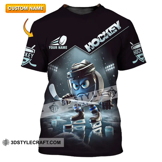 Unisex Shirt - Custom Name Shirt Hockey style option 1