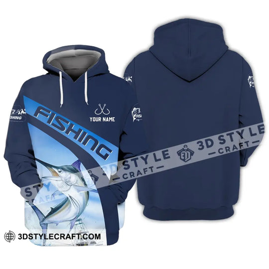 Unisex Shirt - Custom Name Hook Fishing Shirt style option 2