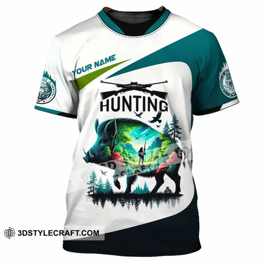 Unisex Shirt, Custom Name Hunter Shirt, Hunter Hoodie Shirt Polo Long Sleeve Shirt style option 2