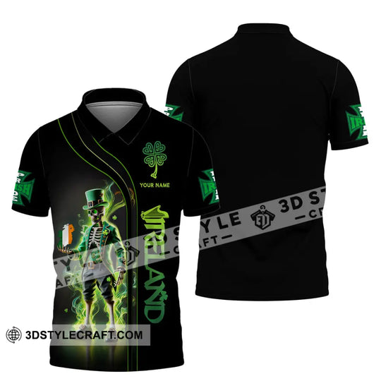 Unisex Shirt, Custom Name Ireland Shirt, Gift for Irish style option 4