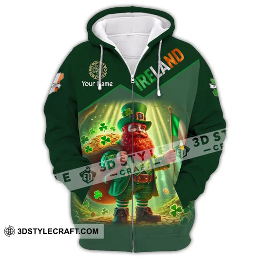 Unisex Shirt, Custom Name Ireland Shirt, Ireland Lover T-Shirt, Ireland Gift style option 3