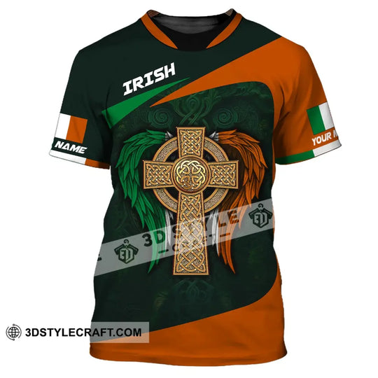 Unisex Shirt, Custom Name Ireland T-Shirt, Ireland Forever, Gift for Irish style option 2