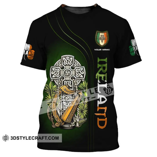 Unisex Shirt, Custom Name Irish T-Shirt, Ireland Hoodie Polo Shirt, Irish Shirt style option 2