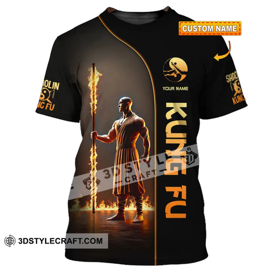 Unisex Shirt, Custom Name Kung Fu Shirt, Kung Fu Lover Gift style option 1